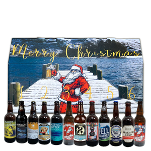 12 Mixed Beers from Lakeland Ales in Christmas Box