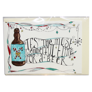 Card - It's The Most Wonderful Time For A Beer