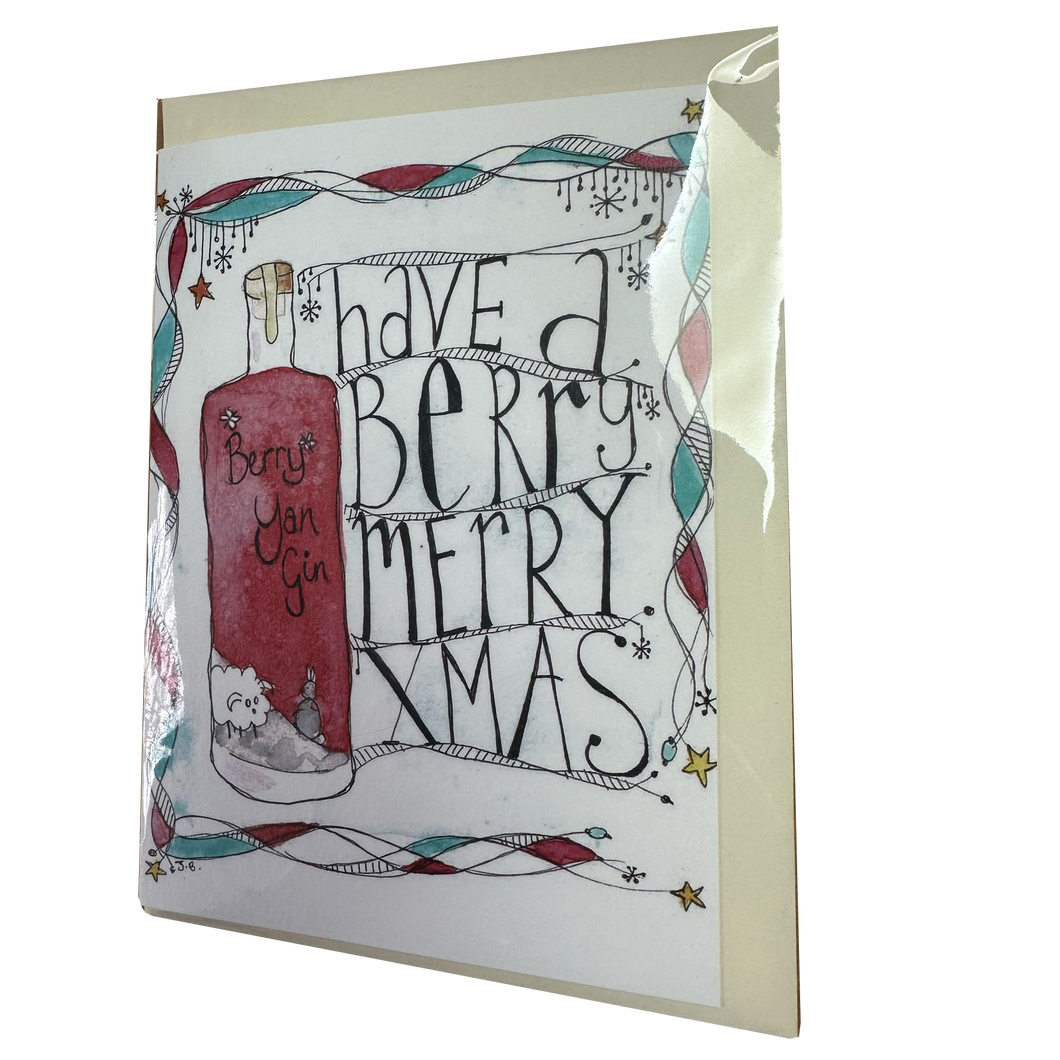 Berry Yan Gin Merry Christmas Card