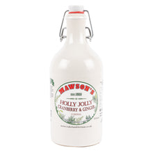 Load image into Gallery viewer, Holly Jolly Cranberry &amp; Ginger Cordial - 500ml Crock