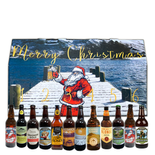 Load image into Gallery viewer, 12 Blonde/Golden Beers from Lakeland Ales in Christmas Box