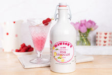 Load image into Gallery viewer, Pink Lemonade Cordial 500ml Stone Crock