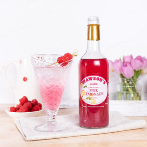 Pink Lemonade Cordial - 500ml Glass Bottle