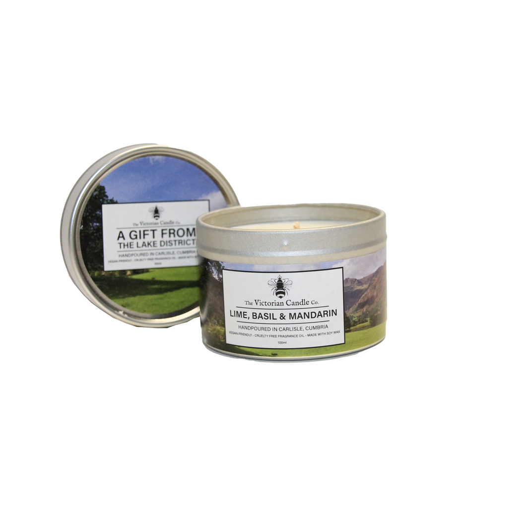 Lime, Basil & Mandarin Candle