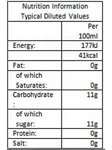 Cream Soda Cordial - 500ml Glass Bottle