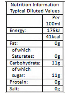 Dandelion & Burdock Cordial - 500ml Glass Bottle