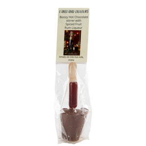 Lakeland Hampers Boozy Rum Hot Chocolate Stirrer