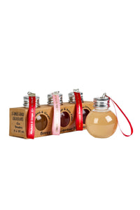 Three Boozy Baubles in presentation box