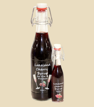 Load image into Gallery viewer, Lakeland Cherry Fruit Syrup for Gin &amp; Prosecco
