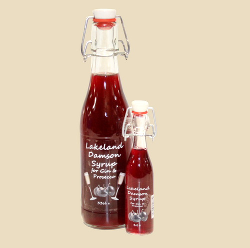 Lakeland Damson Fruit Syrup for Gin & Prosecco