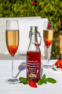 Lakeland Herbaceous Strawberry Fruit Syrup for Gin & Prosecco