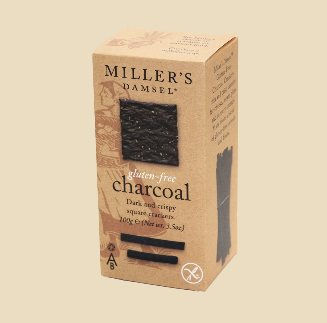 Miller's- Gluten Free Charcoal Biscuits