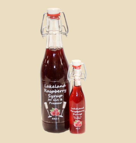 Lakeland Raspberry Fruit Syrup for Gin & Prosecco
