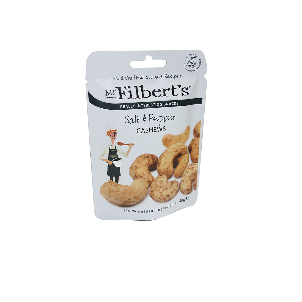 Mr. Filberts Salt & Pepper Cashews