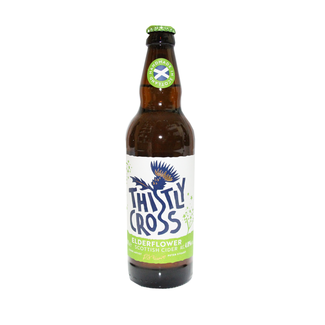 Thistly Cross Scottish Elderflower Cider