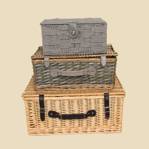 Empty Wicker Hampers
